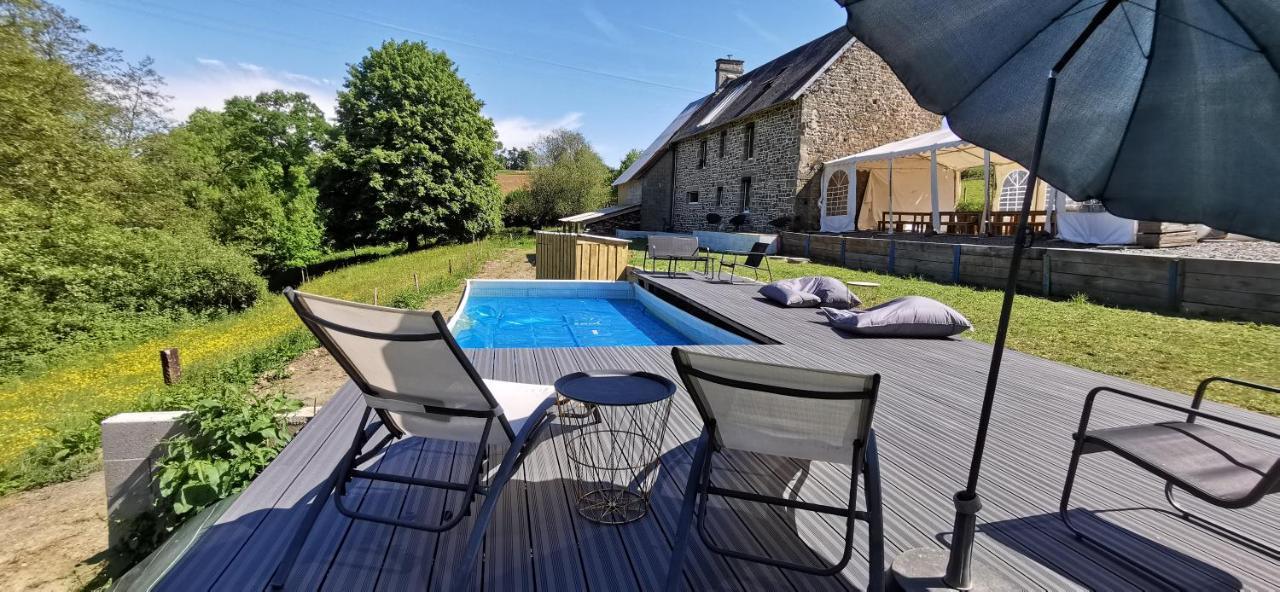 Domaine LVD avec SPA, bois et rivière privée La Bloutiere Exterior foto